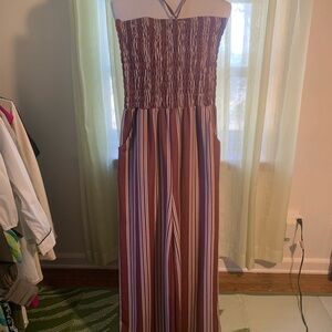 Ellie & Kate Striped Jumpsuit